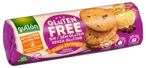 Печиво Gullon вівсяне з апельсином без глютена, 180г