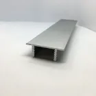 Профіль дверного полотна торцевій П-подібний алюмінієвий Furnicom AS
