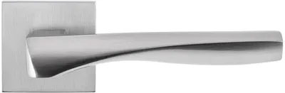 Ручка для дверей на розетці Linde A-2018 MC Матовий хром