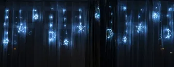 Декоративна гірлянда BERGER 2109-E-138 Cold 138 LED Холодний 3 м/6 шт. x 0.6 м. + 6 шт. x 0.8 м. 8 режимів 220 В