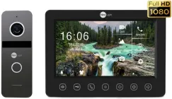 Комплект відеодомофона NeoLight NeoKit FHD PRO B Graphite