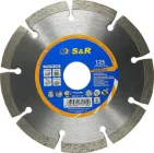 Круг алмазний відрізний S&R Meister Segment 125x22.2 (252471125)