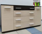 Комод із ящиками та дверцятами ЕВЕРЕСТ К-4 венге комбі