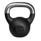 Гиря чавунна 10 кг для фітнесу та кросфіту чорна