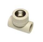 Трійник Wavin Ekoplastik 20x1/2"x20 з металевим внутрішнім різьбленням