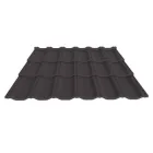 Металочерепиця ГРАДО Термастіл 0,5 мм Польща, Німеччина RAL 8019 Сіро-коричневий Арт.201141-8019