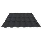 Металочерепиця ГРАДО Термастіл 0,47 мм Словаччина RAL 7024 Графітовий Арт.201214-7024