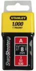 Скоби Stanley A 8 мм 1000 шт. (1-TRA205T)