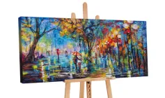 Картина - 100% Ручная работа -Осенняя коллекция . Премиум коллекция 100х50см (PS059A)