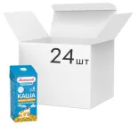 Упаковка каші молочно-пшеничної Яготинське для дітей 2% 200 г х 24 шт. (4823005206927)