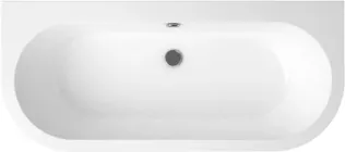 Ванна акрилова Lavinia Boho Art 170x75 см з ніжками та лицьовим екраном S2-37080075