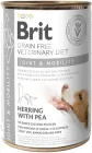 Влажный беззерновой корм Brit Veterinary Diet Joint and Mobility для собак для поддержания мобильности, сельдь и горох 400 г (8595602535996)