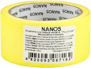 Стрічка малярська Жовтий "Преміум" 48мм / 20м / 140 мм NANO5 (N50011)