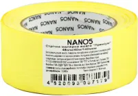 Стрічка малярська Жовтий "Преміум" 48 мм / 40м / 140 мкм NANO5 (N50012)
