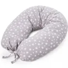 Подушка для годування Baby Veres Smiling animals grey 165х70 см 301.11