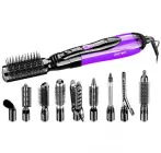 Фен GEMEI GM-4835. Щетка мультистайлер 10 в 1. Фиолетовый с черным (93778715)