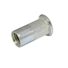 Заклепка різьбова М12/1,0-4,0 c циліндричним бортиком рифлена D15 (70шт/уп)