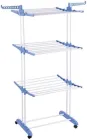 Сушарка для білизни підлогова Tiers Garment Rack With Wheels Синя (9665GRMNT)