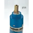 Картридж керамічний для змішувачів Zegor WKF-047-L Ø35 мм латунний шток