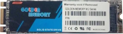 SSD диск Golden Memory 256GB M.2 2280 M.2 PCIe 3.0 x4 3D NAND TLC (GMNV256)