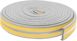 Ущільнювач для дверей Horst клеючий Е-подібний DS-E 9х4 Сірий (DS-E 9x4 GRAY)