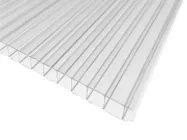 Полікарбонат стільниковий Polygal 10 мм 2100х12000 Прозорий