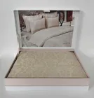 Постільна білизна Maison D'or сатин бамбук 200х220 Pearl Linens Beige