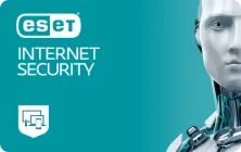 Антивірус ESET Internet Security (3 ПК) ліцензія на 12 місяців (електронний ключ)