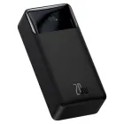 Павербанк 30000 mAh 20W 3A PowerBank із швидкою зарядкою Baseus Bipow Digital Display Портативний акумулятор зовнішній акумулятор 2USB/1Type-C. QC. (PPDML-N01)