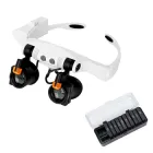 Бінокулярні окуляри лупа з Led підсвічуванням 32225 - 21SX