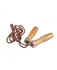 Скакалка LiveUp Jumprope Leather 2.7 м (LS3121) Brown