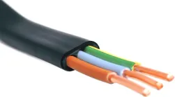 Кабель ЗЗКМ ВВГнгд 3x4 бухта 15 метрів (706474 15)