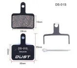 Гальмівні колодки дискові DUST DS-01S для Shimano Alivio - Deore - Tektro (напівметал)