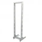 Стійка однорамна СMS 19", 24U, сіра, CMS UA-OF24-S-GR