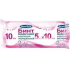Бінт марлевий медичний нестерильний Укрмедтекстиль 5м х 10см (10 штук) КВ482/1