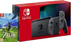 Ігрова консоль Nintendo Switch Grey Bundle (гра The Legend of Zelda Breath of the Wild)