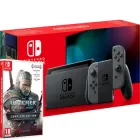 Ігрова консоль Nintendo Switch Grey Bundle (гра Witcher 3 Complete Edition)