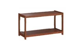 Етажерка дерев’яна 2 полиці Е-62 вільха Скіф 80х30х47 см