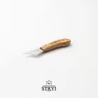 Ніж-косяк 30°, 40мм STRYI Profi для різьблення по дереву, арт. 183040