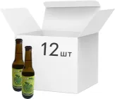 Упаковка сидру Holiday Brewery Green Apple DRY сухий 6% 0.33 л х 12 шт (4820228660086)