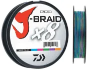 Шнур Daiwa J-Braid X8 0.16 мм — 150 м Multi Color (12755-016)