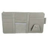 Органайзер на сонцезахисний козирок в салон авто Сірий (АО-2005-73)