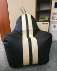 Крісло мішок Ferrari XXL Gudz еко-шкіра чорний