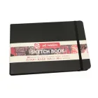 Блокнот для графіки 140г 80л на резинці Art Creation (блокнот 14,8х21см альбомний формат)