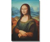 Картина фарбами ручної роботи Мона Ліза 77 х 53 см полотно акрил (83090)