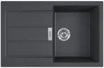 Кухонні мийки Franke Sirius 2.0 S2D 611-78/143.0621.190/ тектонайт/780х500х200/черная (143.0621.190)