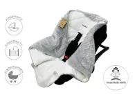 Конверт для автокрісла Баранчик БО Сірий 139-67-05-0324