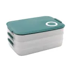 Прозорий контейнер для зберігання їжі в холодильнику 3 в 1