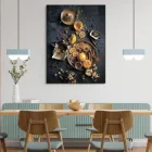 Картина Холстович для кухні Orange 30x40 см. Картина з фруктами для кухні, кафе, барів, ресторанів.