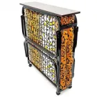 Розкладачка ліжко-тумба посилена на сталевій решітці Vivendi "Отель-70» 200х70х33 см.